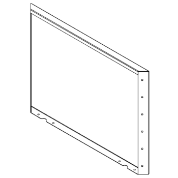 panel Stal kortenowska 60 x 80 cm