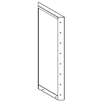 panel Stal kortenowska 80 x 30 cm