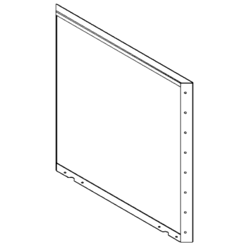panel Stal kortenowska 80 x 80 cm
