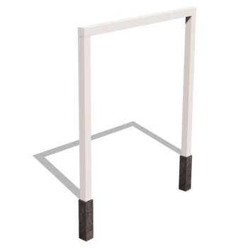 Prosta pergola stalowa malowana proszkowo 250 cm
