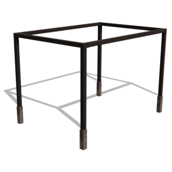 Kwadratowa pergola stalowa malowana proszkowo 424 x 300 cm
