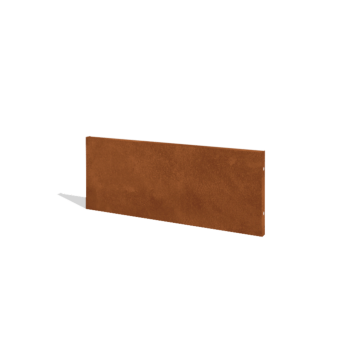 Ogrodzenie ze stali Corten H panelu 120 x 47,5 cm