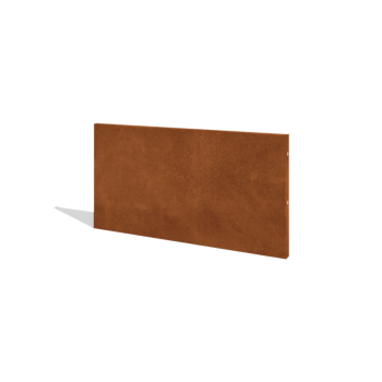 Ogrodzenie ze stali Corten H panelu 120 x 63,3 cm