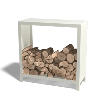 Stalowa drewutnia - Indiana - 100 x 40 x 100 cm