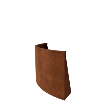 Mur oporowy ze stali corten - Łuk zewnętrzny - 100 x 100 x 60 cm