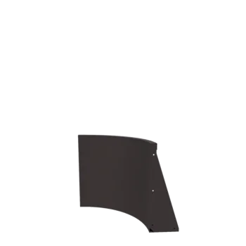 Stalowy mur oporowy - Łuk wewnętrzny - 50 x 50 x 60 cm - Inny kolor RAL