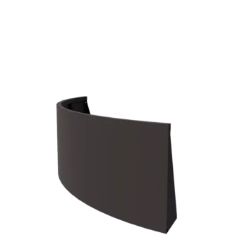 Stalowy mur oporowy - Łuk zewnętrzny - 150 x 150 x 60 cm - Inny kolor RAL