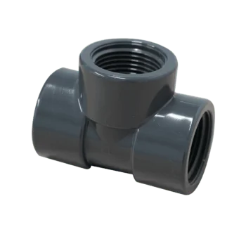 Rura PVC ciśnieniowa - Trójnik - 90° - 3x Gwint wewnętrzny 1"