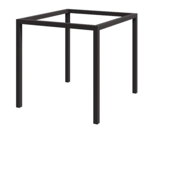 Stalowa pergola - Kwadratowe - 324 x 300 x 230 cm - Inny kolor RAL - Bez bloczka betonowego