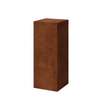 Postument ze stali corten - Ohio - 40 x 40 x 100 cm
