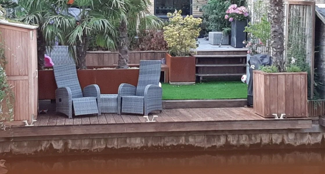 Inspiracja dla ogrodów nad wodą